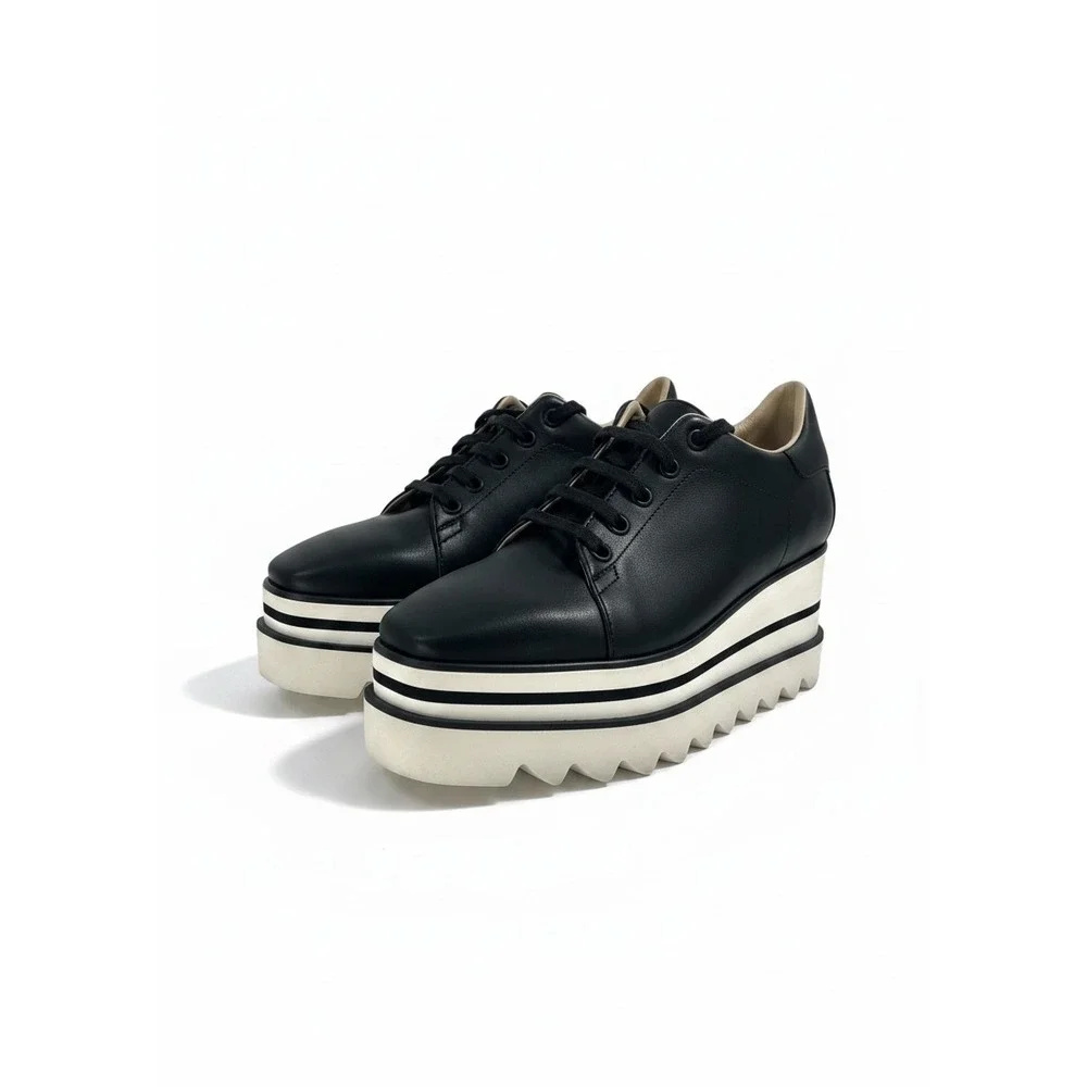 Stella McCartney Sneak-Elyse Platform Sneakers Black Size 36